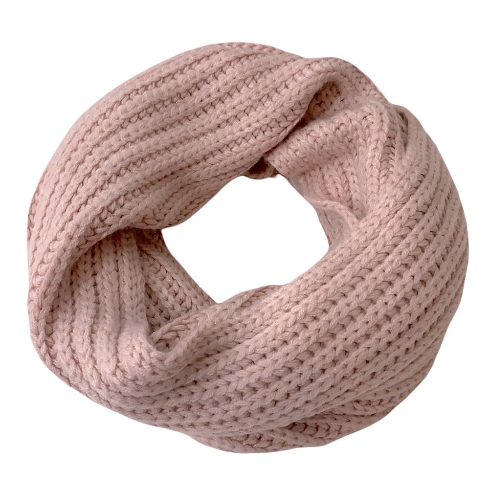 Baby Pink Loft infinity Scarf
